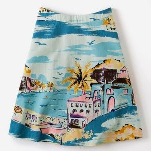 Boden tropical skirt size 8L
